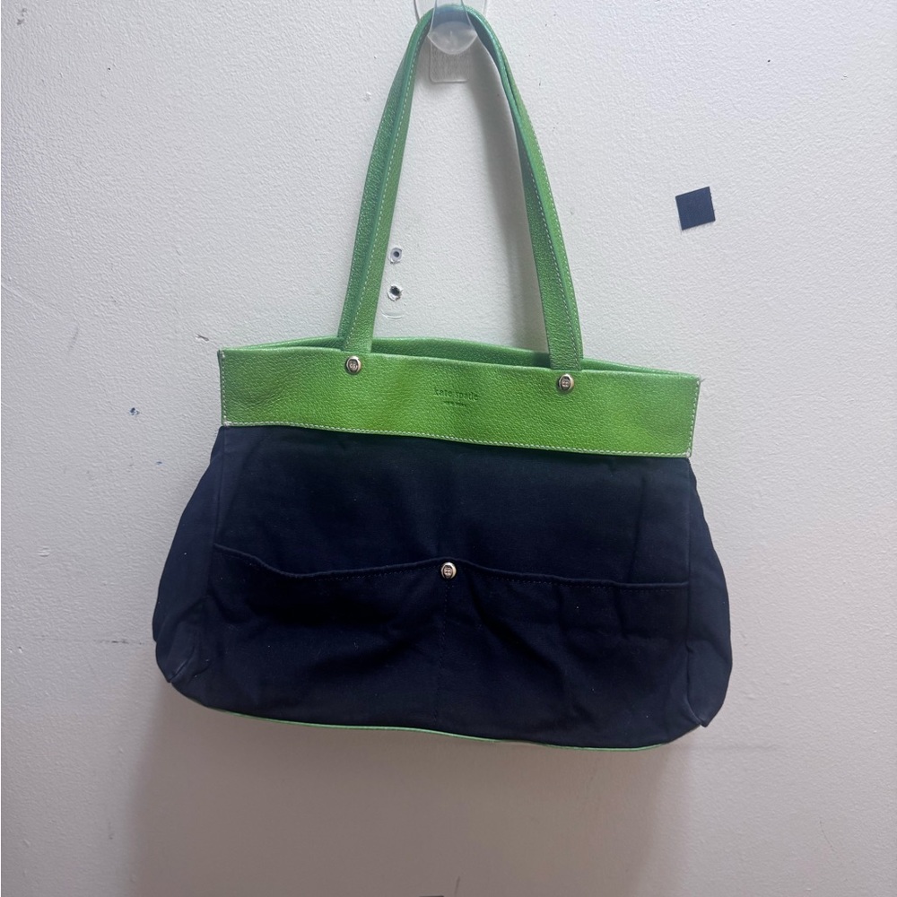 Vintage Kate Spade Jackson
Vanston Handbag Tote Color Green Y2K